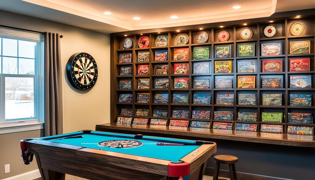 Game room themes for family entertainment