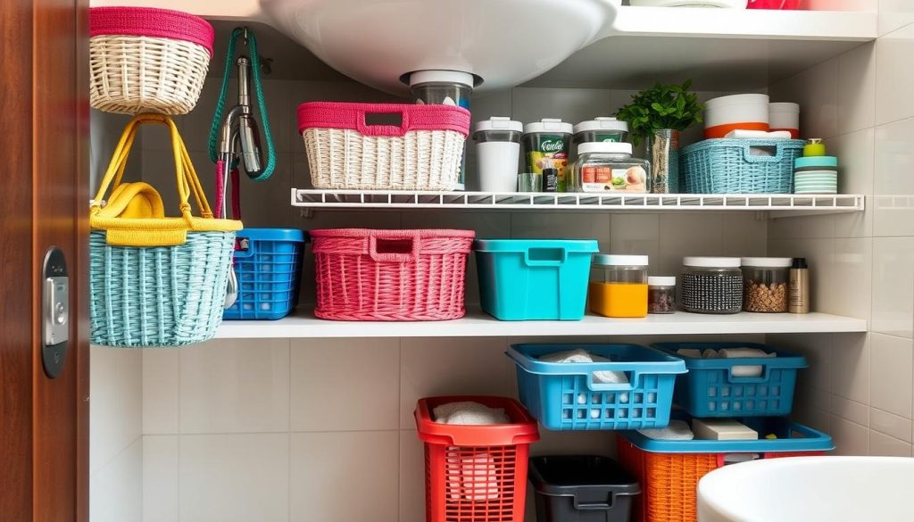 Innovative under-sink storage ideas