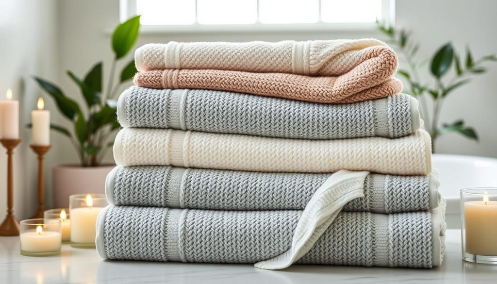 Long-staple cotton luxury towels