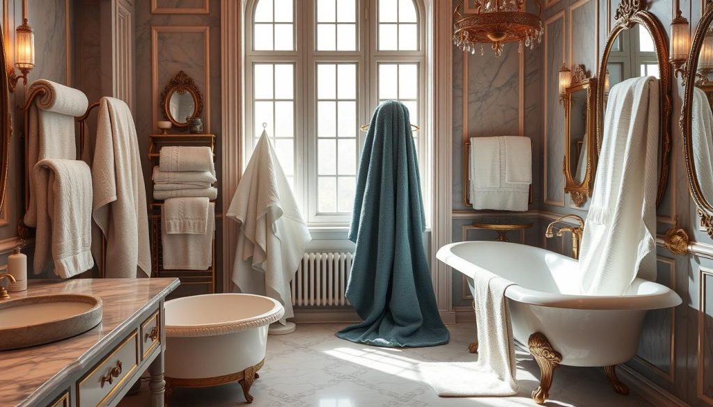 Luxury bath towel evolution