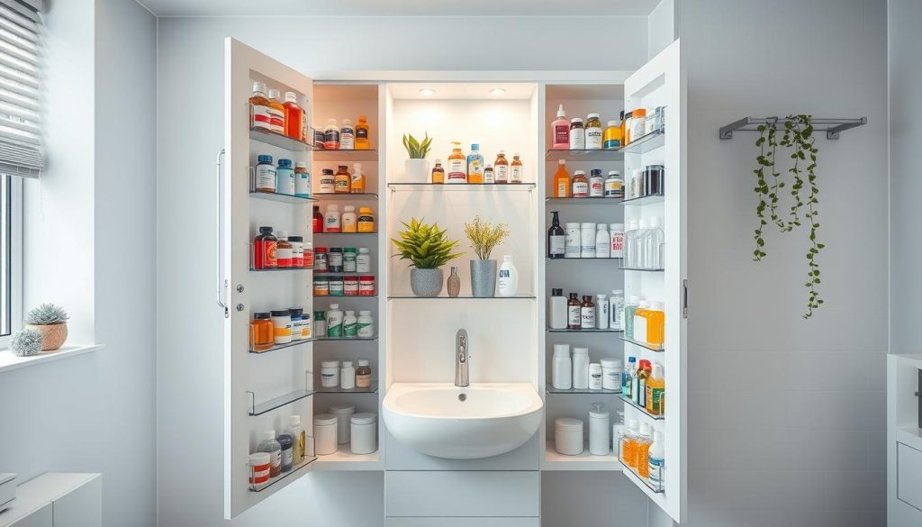 Medicine cabinet decluttering