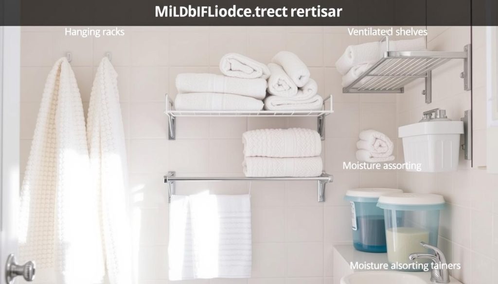 Mildew prevention techniques for towels