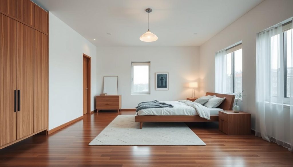 Minimalist bedroom decor