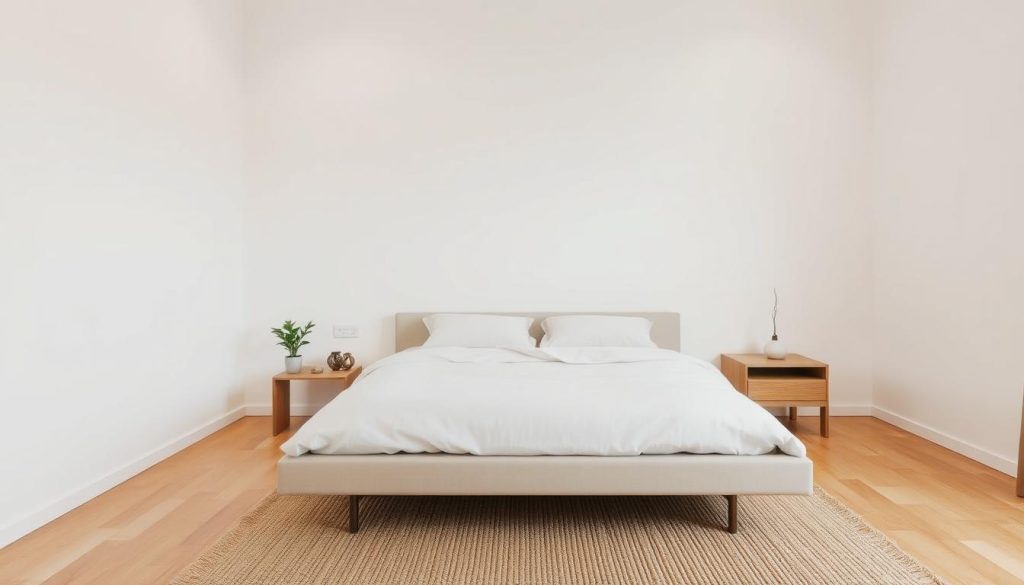 Minimalist bedroom style