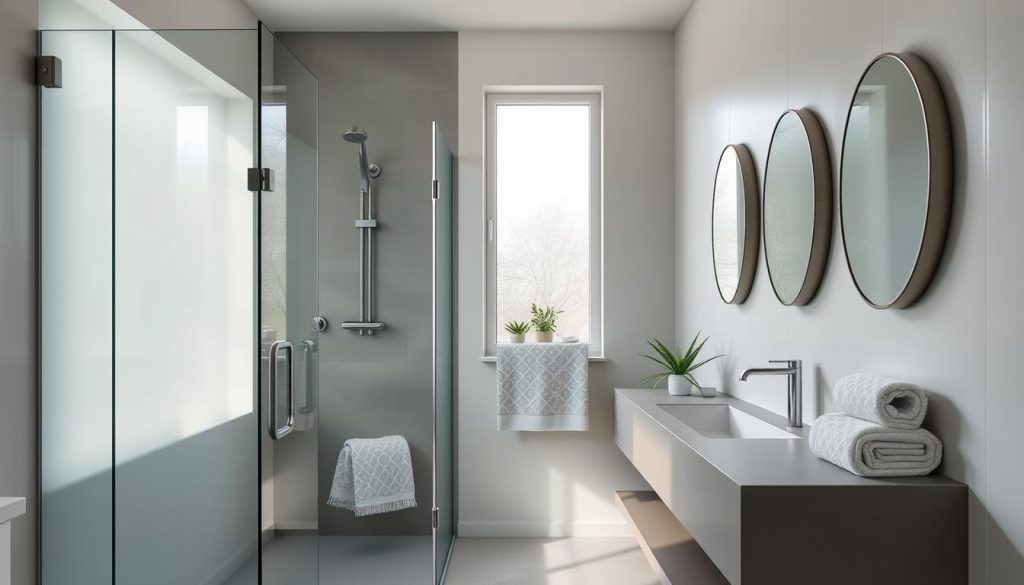 Modern bathroom designs with contemporary towel styles