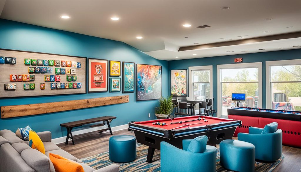 Multi-generational game room