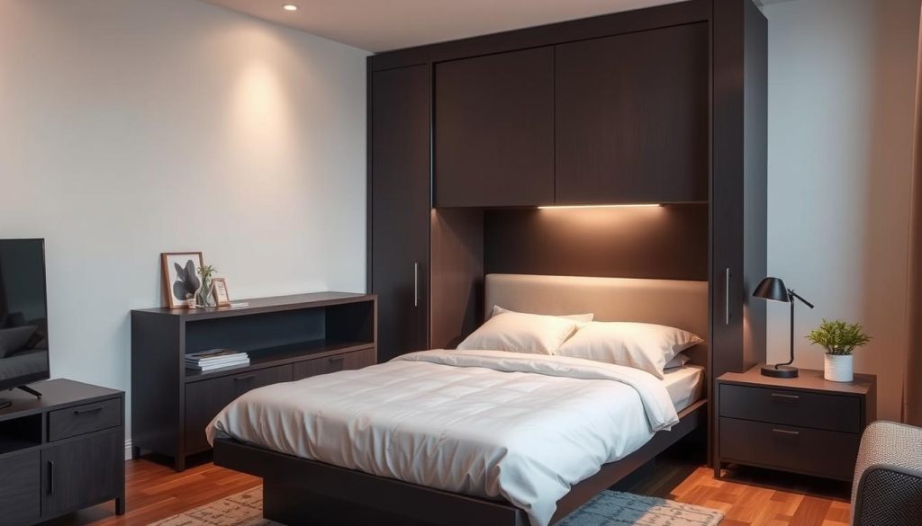 Murphy beds for space efficiency