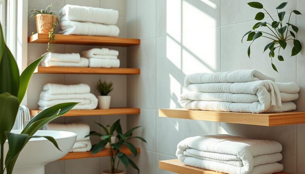 Proper towel storage for extending towel life