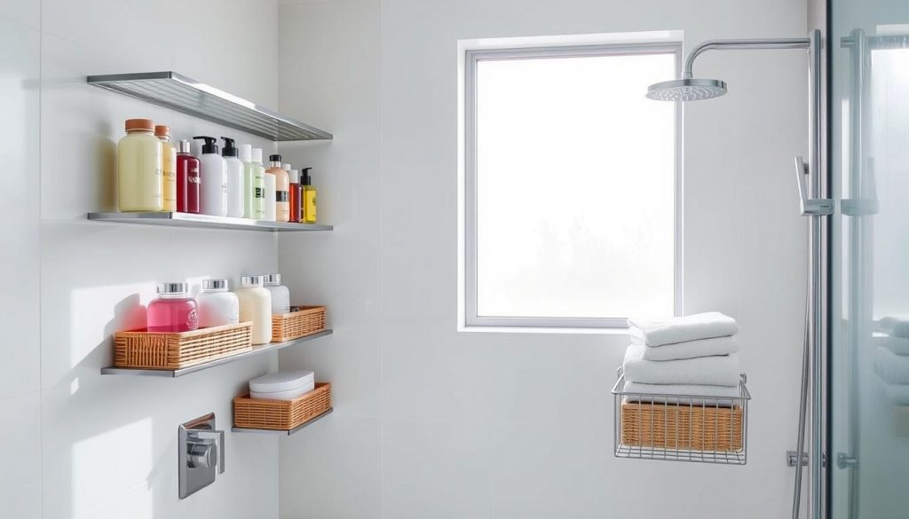 Shower storage ideas