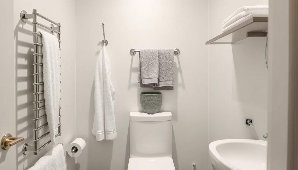 Small bathroom storage solutions