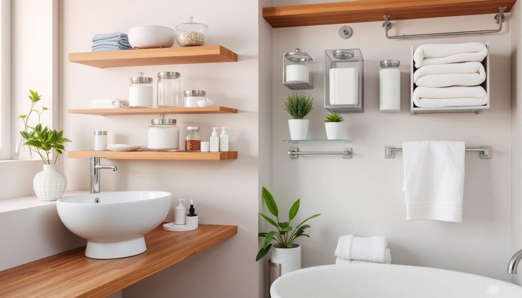 Stylish bathroom storage solutions