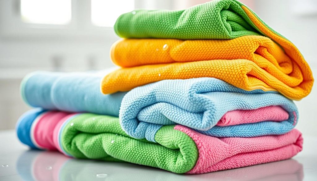 Super absorbent microfiber towels