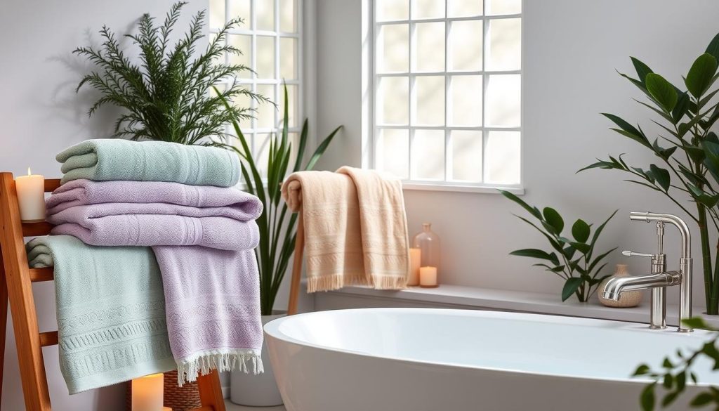 Top 5 bath towels colors for a spa inspired bathroom