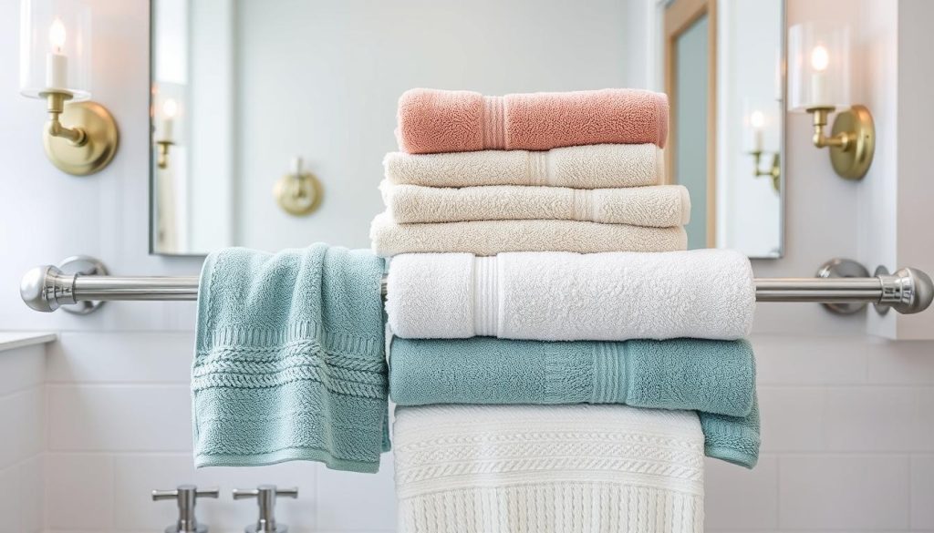 Towel bar arrangements