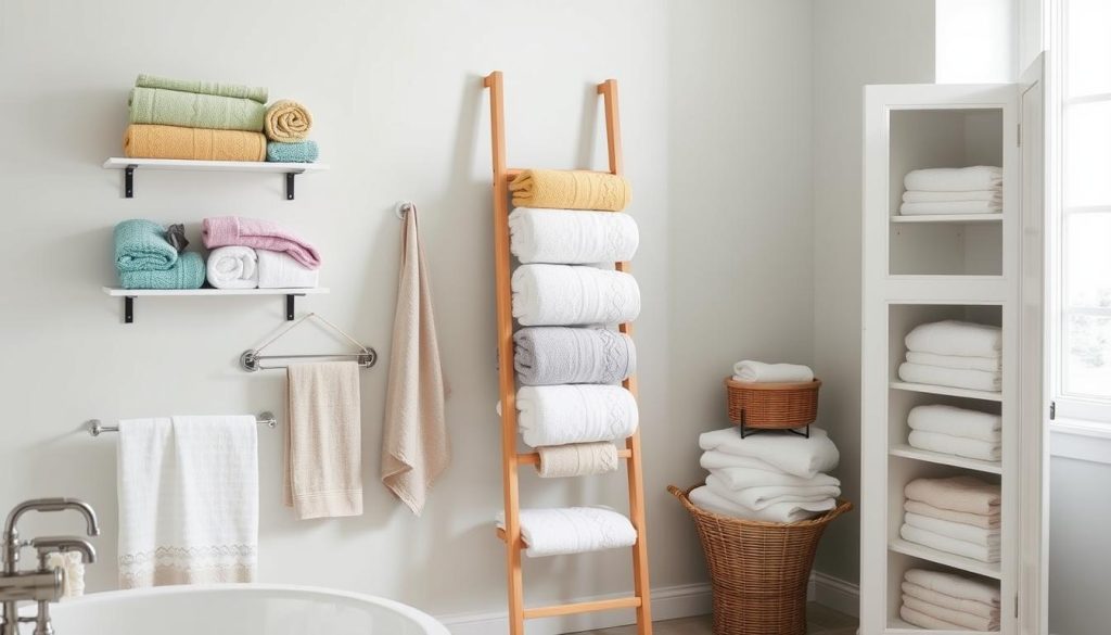 Towel storage solutions