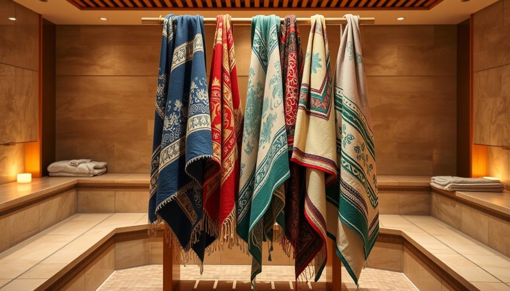 Turkish hammam towels