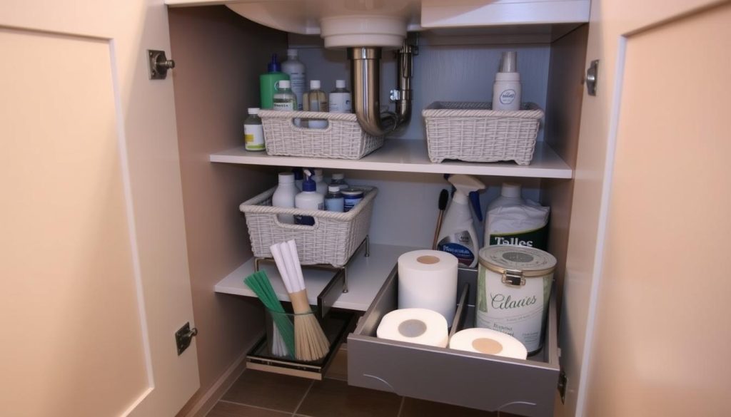 Under-sink storage solutions