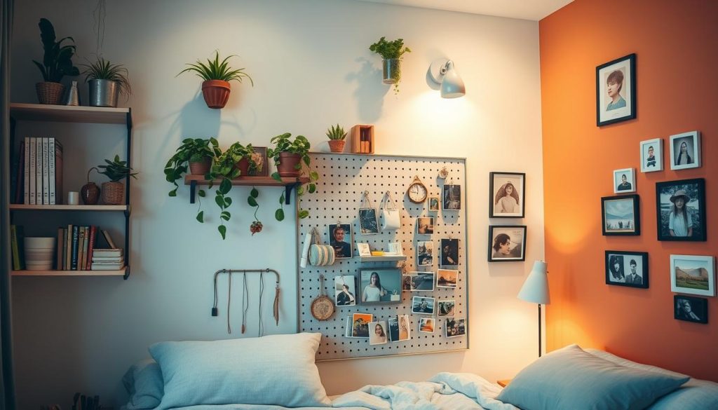 Wall decor ideas for bedroom organization