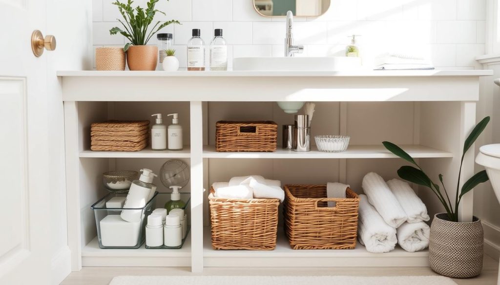 bathroom decluttering tips