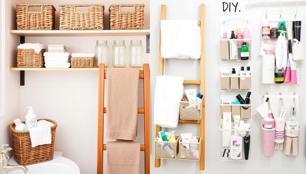 bathroom organization hacks