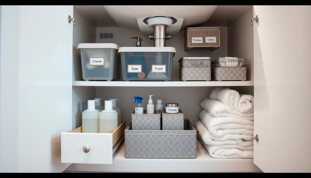 bathroom organization maintenance