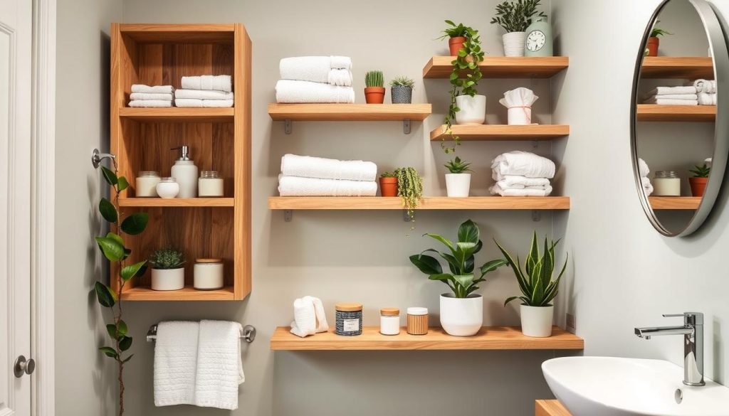 bathroom shelving ideas