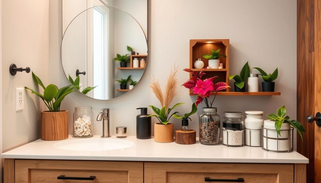 bathroom vanity organization