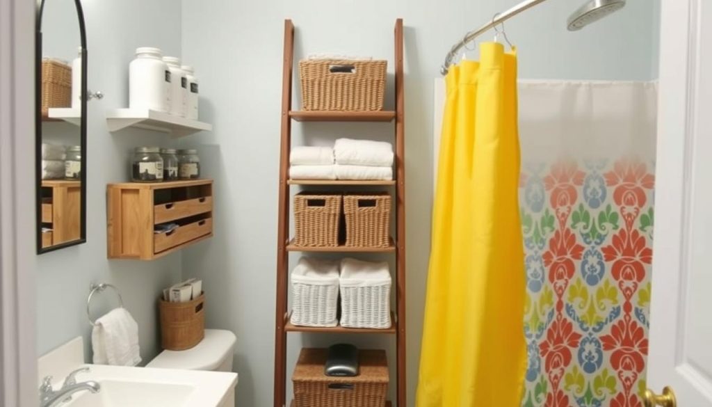 budget bathroom organization ideas