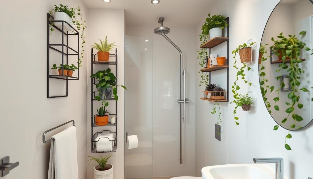 compact bathroom storage