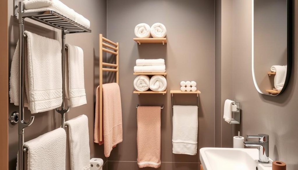 compact towel storage