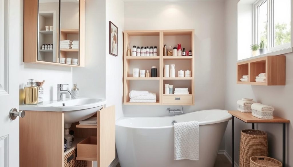 creative bathroom storage projects