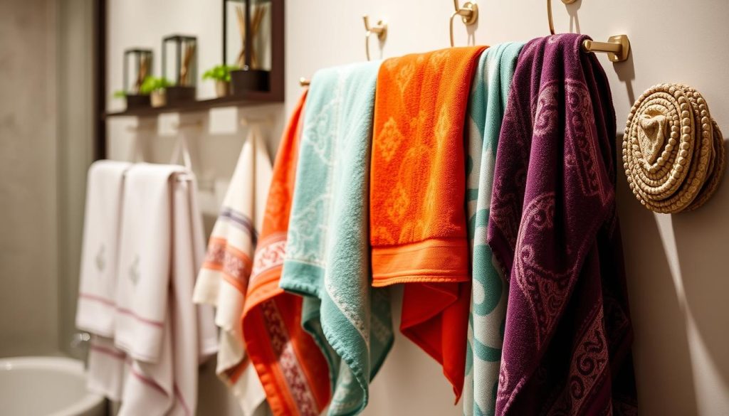 decorative towel displays