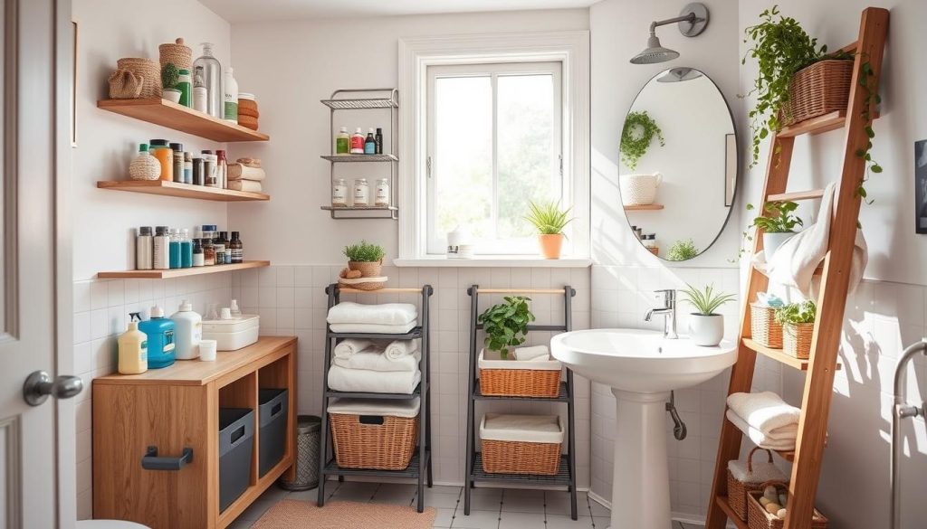 diy bathroom storage solutions