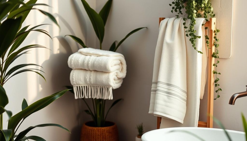 eco-friendly towels made from sustainable materials