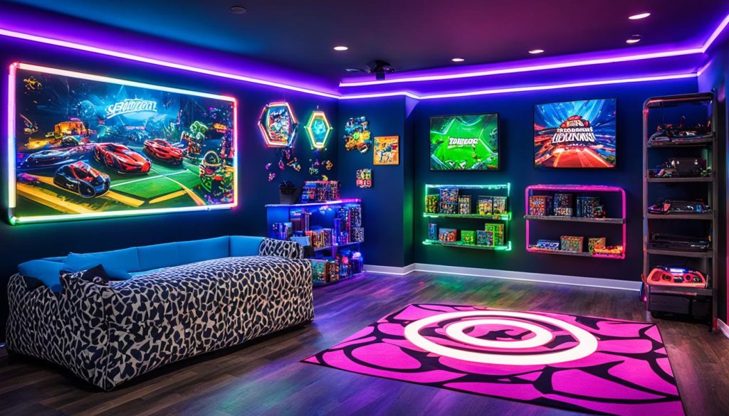 game room lighting