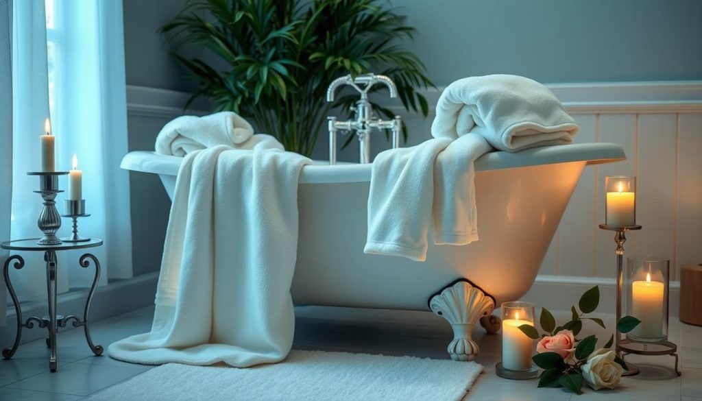 luxury bath experience