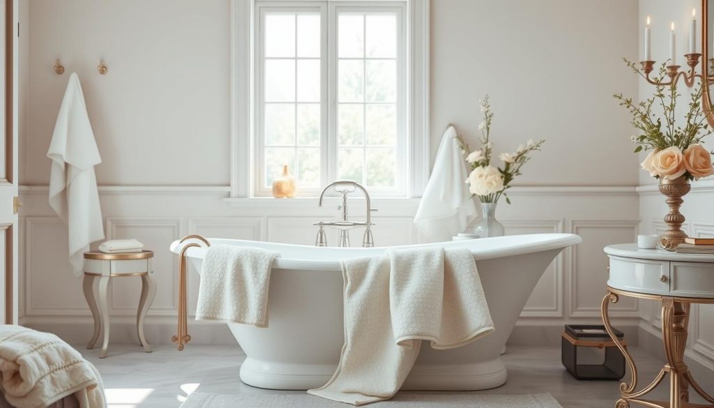 luxury bath linens