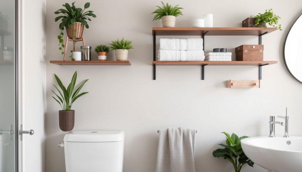 over-the-toilet storage ideas