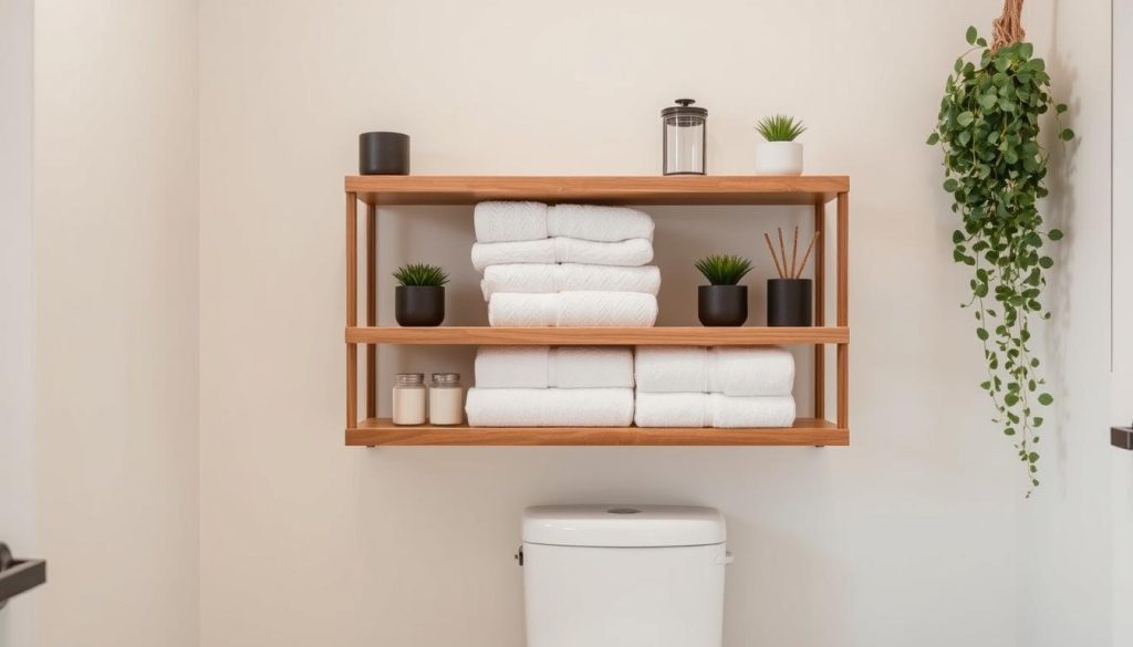 over-toilet storage solutions