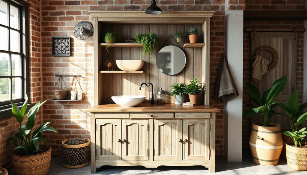 rustic bathroom vanities