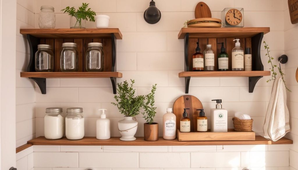 rustic decor farmhouse bathroom set