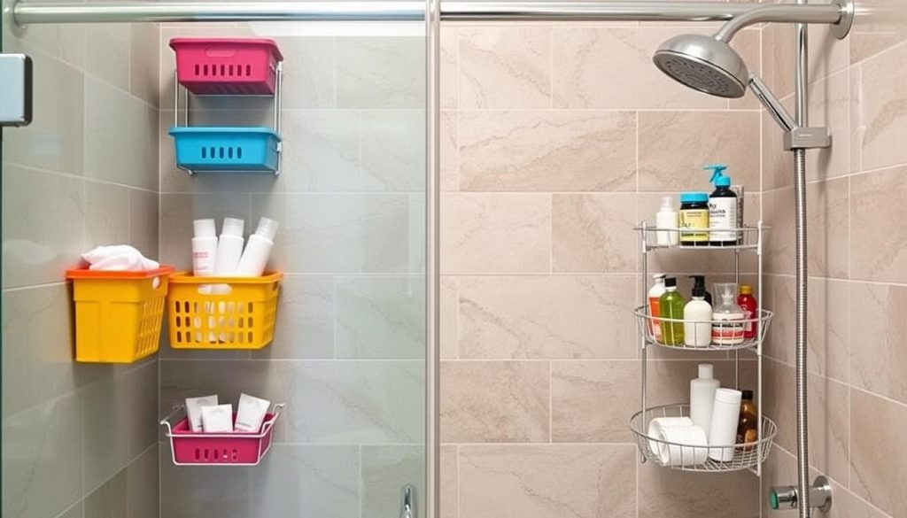 shower storage ideas