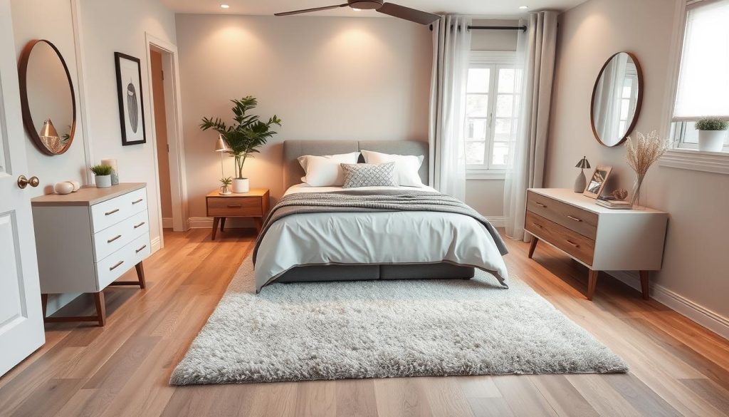 small bedroom design flooring options