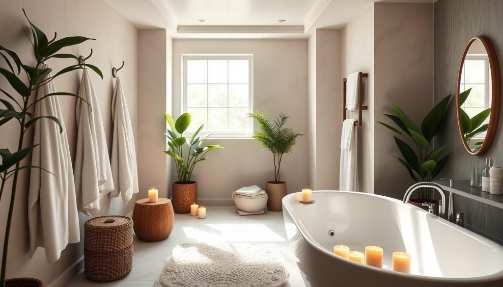 spa-inspired bathroom transformation