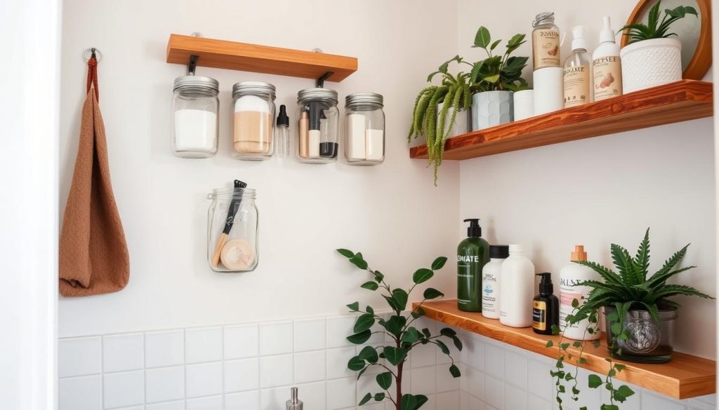 space-saving hacks for small bathrooms