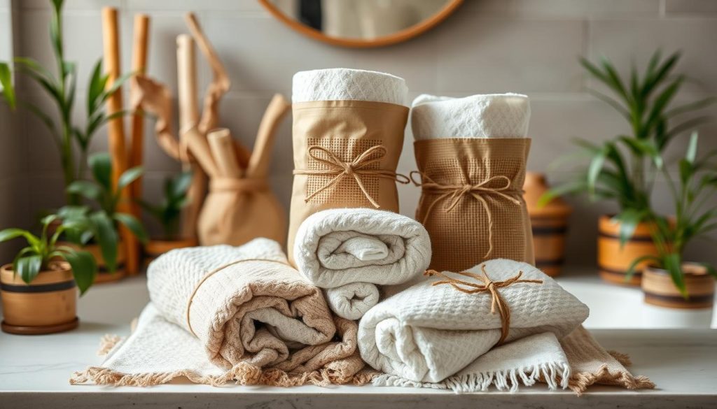 sustainable packaging for eco-friendly towels