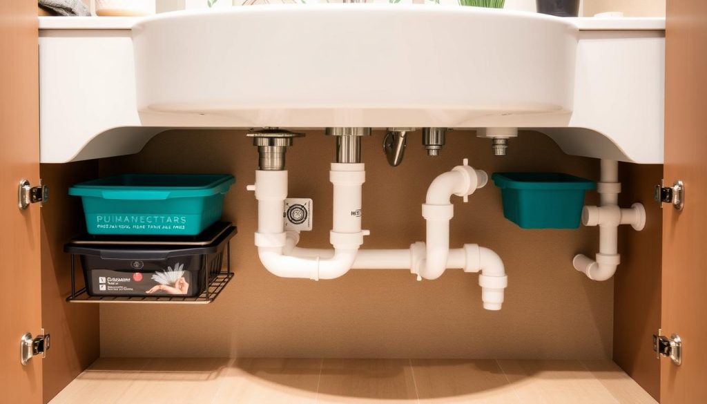 under sink plumbing solutions