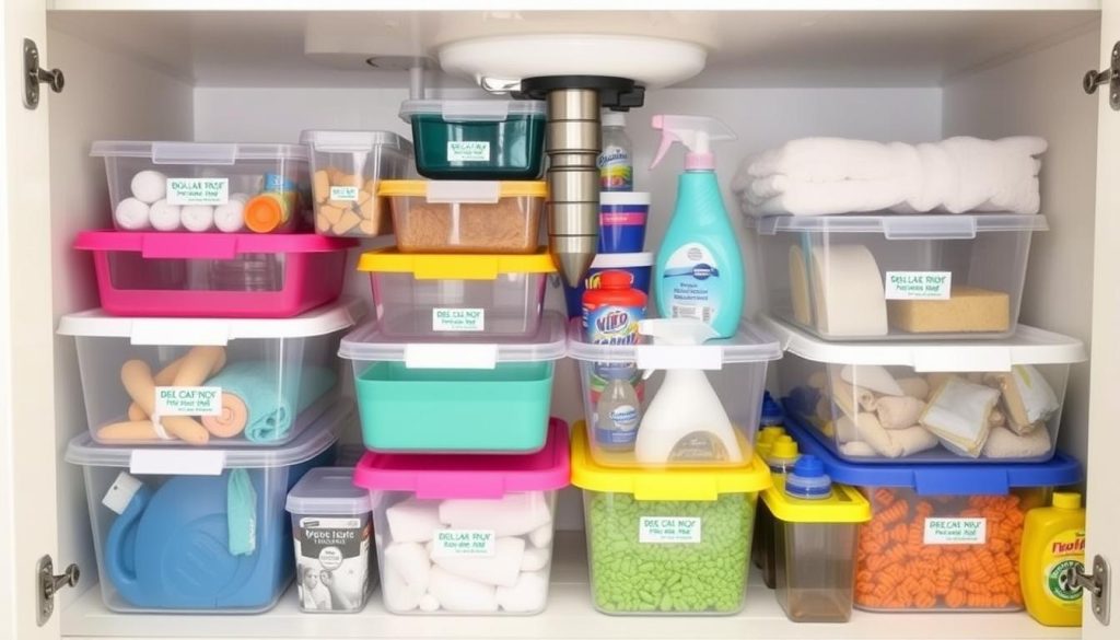 under the sink organization dollar tree