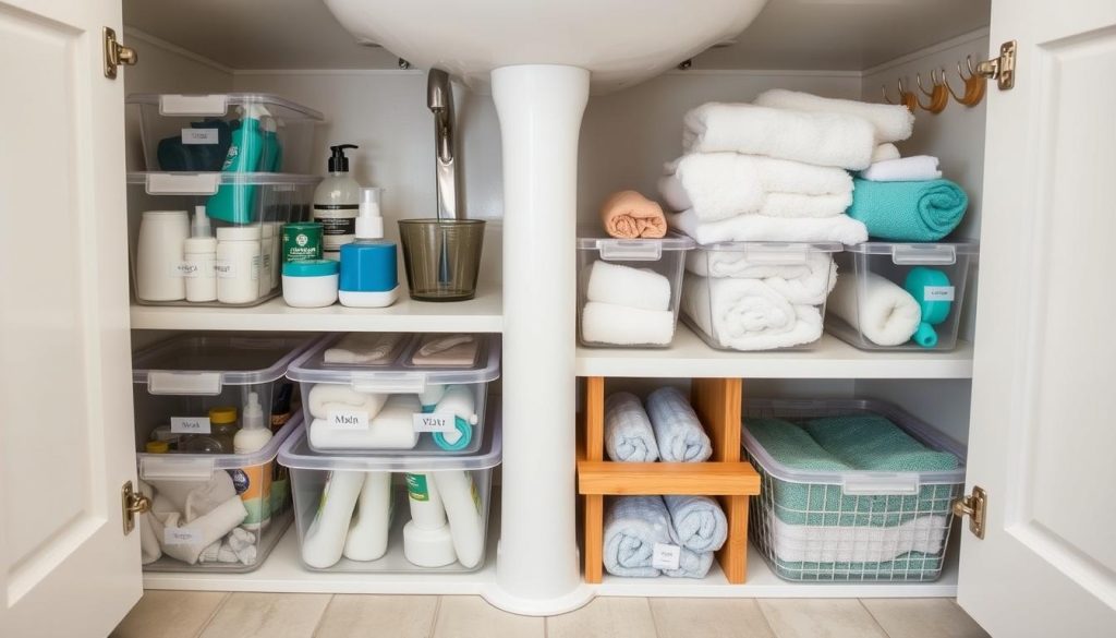 Budget-friendly under sink storage ideas