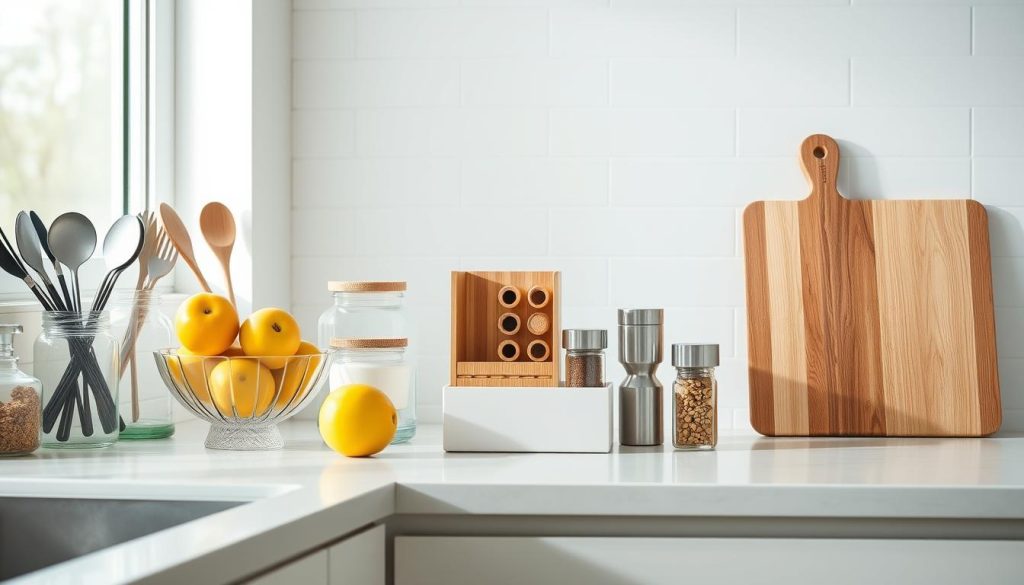 Countertop storage solutions